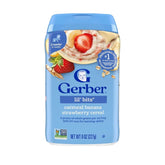 Gerber Oatmeal Lil Bits Banana Strawberry Cereal 8m+ 227g