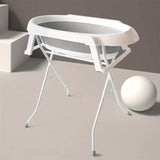 Baby Bathtub w/ Stand & Bath Support حوض استحمام مع حامل ودعم للحمام