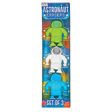 Ooly Astronaut Erasers Set of 3