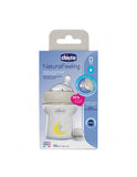 Chicco Bottle Natural Feeling Glass 0m+رضّاعة زجاجية