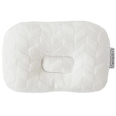 MG6-White & Grey Bamboo Cushioned Baby Pillow