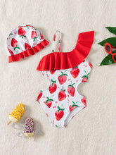 4Baby Girl Swimwear Strawberry ملابس سباحة