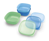 Nuk Stacking Bowls (3Bowls + 3Lids) 4m+