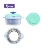 Momeasy SS Insulated Feeding Bowl 450ml 6m+