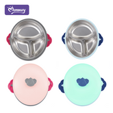 Momeasy SS Insulated Feeding Bowl 450ml 6m+