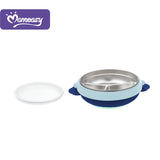 Momeasy SS Insulated Feeding Plate 500ml 6m+