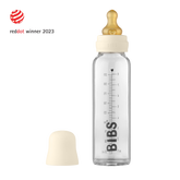 Bibs Baby Glass Bottle 225ml/8oz (Slow Flow)