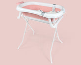 Baby Bathtub w/ Stand & Bath Support حوض استحمام مع حامل ودعم للحمام