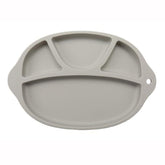 4baby Silicone Suction 4 Section Plate طبق طعام سيليكون