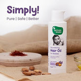 Mother Sparsh Nourishing Hair Oil w/ Walnut, Saffron & Rosemary 3.38fl.oz/100ml