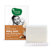 Mother Sparsh Daily Moisturizing Milky Soft Bath Bathing Bar 75g/2.64oz لوح صابون الاستحمام