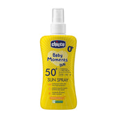 Chicco Baby Moments Sun 50+ Sun Spray 0m+