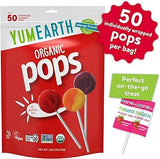 Yum Earth Organic Lollipop, Assorted Flavors, 50 Pops