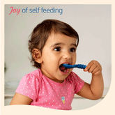 LuvLap Silicone Weaning Spoon Set 6m+