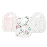 Aden + Anais 3 Pack Silky Soft Snap Bibs