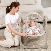 Mastela Automatic Deluxe Portable Swing ارجوحة كهربائية