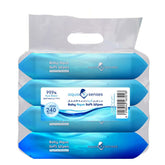 Aqua Senses Baby Aqua Soft Wipes 60x4 (240 Wipes)