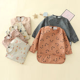 4Baby Bibs Waterproof w/ Sleeves مريلة ذات كم طويل