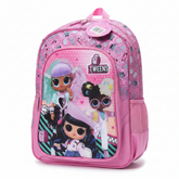 4B26 L.O.L 3pc Kids Backpack 18"