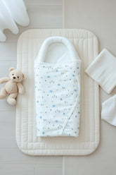 White & Grey Baby Snuggle Pod