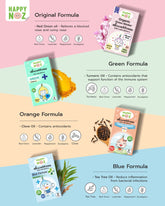 Happy Noz 6pcs/per box ملصقات البصل