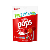 Yum Earth Organic Lollipop 4.3oz (124g) 20 Pops