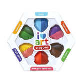 Ooly I Heart Art Erasable Crayons Set of 6