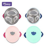 Momeasy SS Insulated Feeding Plate 500ml 6m+