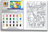 Ooly Color By Numbers Mythical Friends