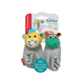 Infantino Foot Rattles (Zebra/Tiger)