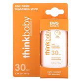 Thinkbaby Zinc Oxide Sunscreen Stick 30 SPF 0.64 oz 18.4g