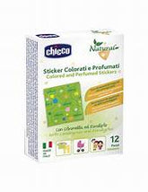 Chicco Natural Colored and Perfumed Stickers 12pcs