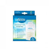 Dr Brown Breast Milk Storage Bags 25pcs 6oz/180MLاكياس تخزين الحليب