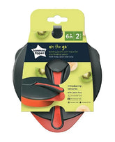 Tommee Tippee Easyscoop Bowls w/ Travel Lid 2x 6m+ صحن