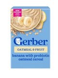 Gerber Oatmeal & Fruit Banana with Probiotic Cereal