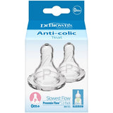 Dr. Brown's Anti-colic Teat Narrow 2-Pack