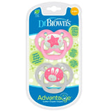 Dr. Browns Advantage Soother Glow In The Dark لهاية  تضيء في الظلام