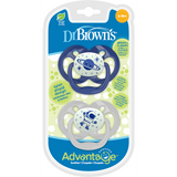Dr. Browns Advantage Soother Glow In The Dark لهاية  تضيء في الظلام