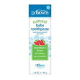 Dr. Browns Fluoride-Free Baby Toothpaste 1.4oz./40g 0-3Yrs