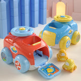 Huanger Catapult Car 1+2pcs 18m+ سيارة اطفال