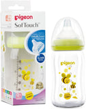 Pigeon Soft Touch P+ Glass Bottle 0m+ 160 ml