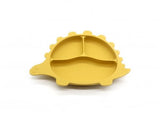 4baby Silicone Suction Plate Dino طبق سيليكون
