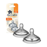 Tommee Tippee CTN Fast Flow Nipple  Teats 6+ حلمة