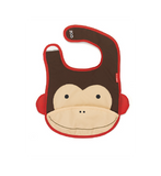 Skiphop Tuck-Away Zoo Bib