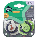 Tommee Tippee Fun Friends Orthodontic 0-6m لهاية