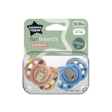 Tommee Tippee Fun Friends Orthodontic 18-36M (Rabbit/Dog)