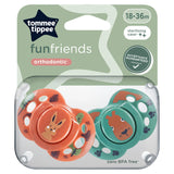 Tommee Tippee Fun Friends Orthodontic 18-36M (Rabbit/Dog)