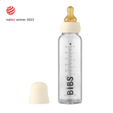 Bibs Baby Glass Bottle 225ml/8oz (Slow Flow)