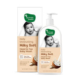 Mother Sparsh Daily Moisturizing Milky Soft Head To Toe Body Wash