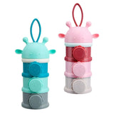 4Baby 3 Layer Powder Milk Dispenser with Side Opening Cap